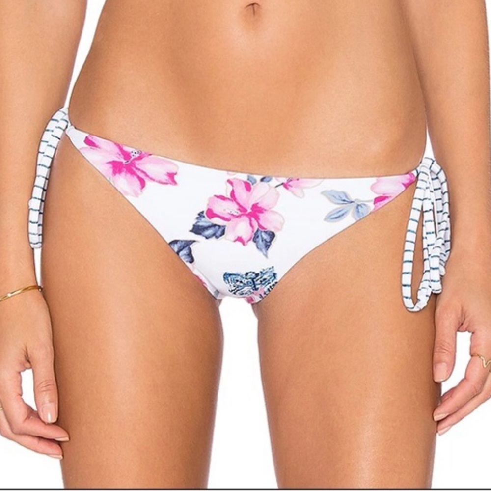 floral stripe marley bottoms (frankies bikinis)